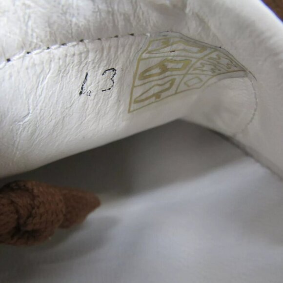 NEW VIOLA MILANO Mens Sport Club Sneaker Casual Tennis Shoe Polo Brown Suede - Picture 6 of 10